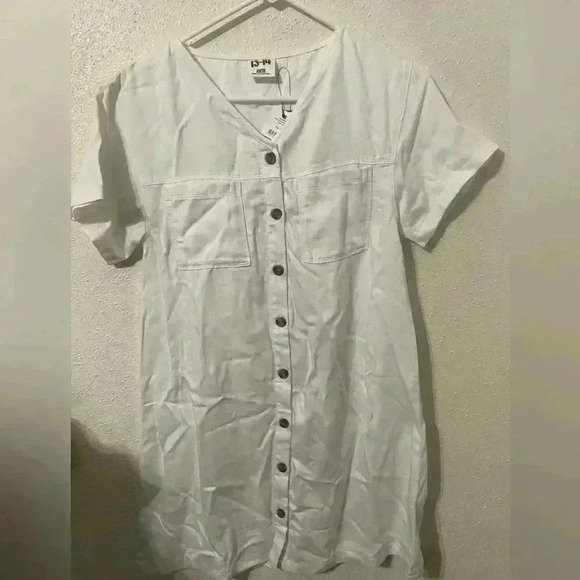 Cotton On Kids White Dress Size 13-14 NWT - Picture 2 of 6